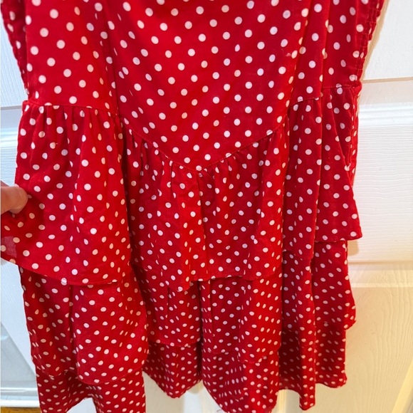 H&M Red Dress with White Polka Dots Swifties Rock a billy - Picture 4 of 6